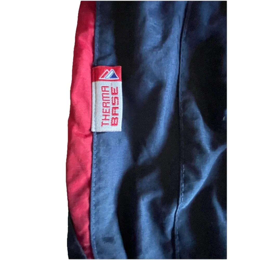 Majestic Therma Base‎ MLB Minnesota Twins Jacket Large Full Zip Spellout Dugout